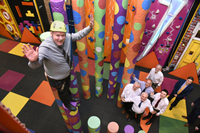 Ravenscraig Activity Centre Opening Provost Robert Moran Feb 2016